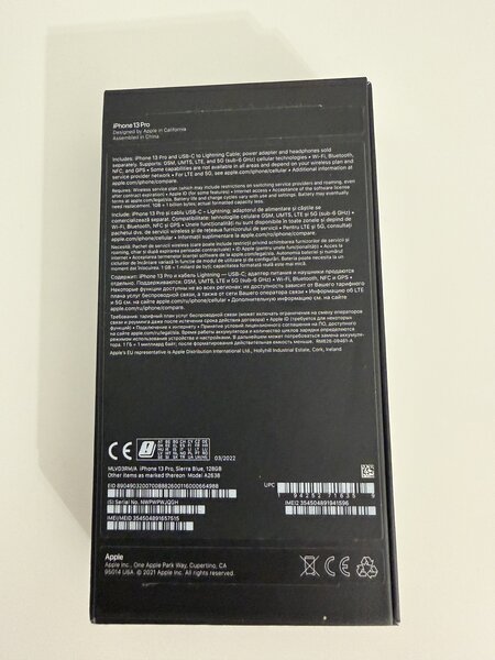 Vand Iphone 13 Pro Sierra Blue 128 GB